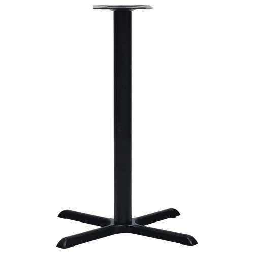 Noga za bistro stol crna 76 x 76 x 107 cm od lijevanog željeza - 76 x 76 x 107 cm 1 Cijena