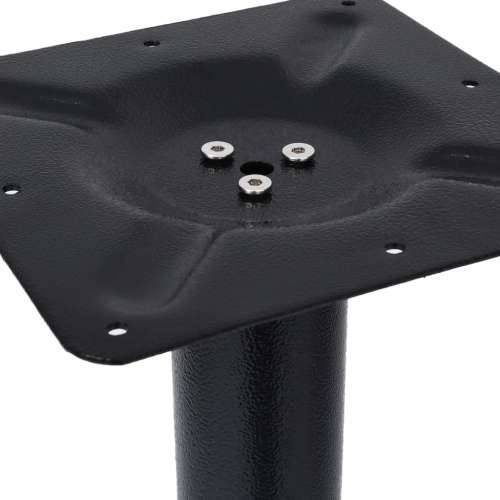 Noga za bistro stol crna 76 x 76 x 107 cm od lijevanog željeza - 76 x 76 x 107 cm 1 Cijena