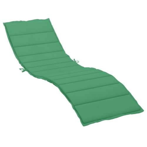 Jastuk za ležaljku zeleni 200 x 50 x 3 cm od tkanine Oxford Cijena