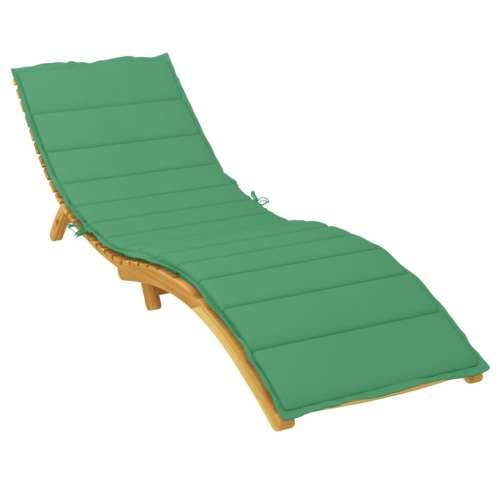 Jastuk za ležaljku zeleni 200 x 50 x 3 cm od tkanine Oxford Cijena