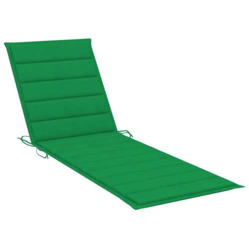 Jastuk za ležaljku za sunčanje zeleni 200x70x3 cm od tkanine Cijena