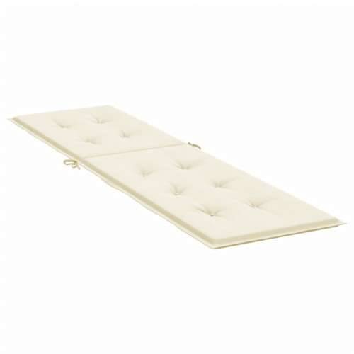 Jastuk za ležaljku krem (75 + 105) x 50 x 3 cm Cijena