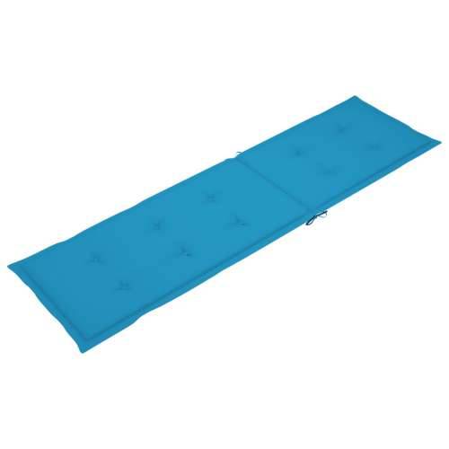 Jastuk za ležaljku plavi (75 + 105) x 50 x 3 cm Cijena