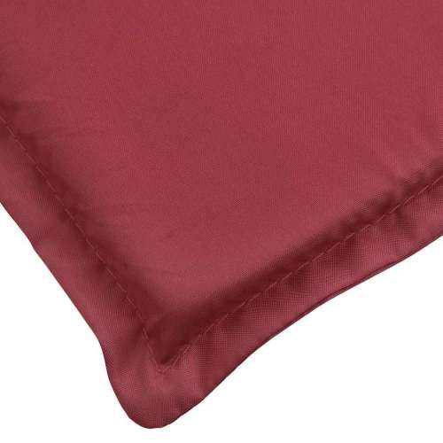 Jastuk za ležaljku boja vina (75 + 105) x 50 x 4 cm - boja crnog vina 1 Cijena
