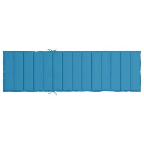Jastuk za ležaljku plavi 200 x 50 x 3 cm od tkanine Oxford Cijena