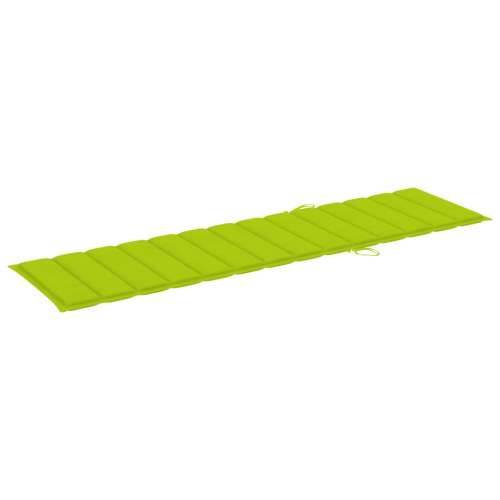 Jastuk za ležaljku jarko zeleni 200 x 50 x 3 cm od tkanine Cijena