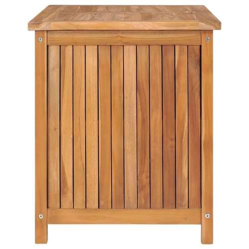 Vrtna kutija za pohranu 90 x 50 x 58 cm od masivne tikovine - 90 x 50 x 58 cm Cijena