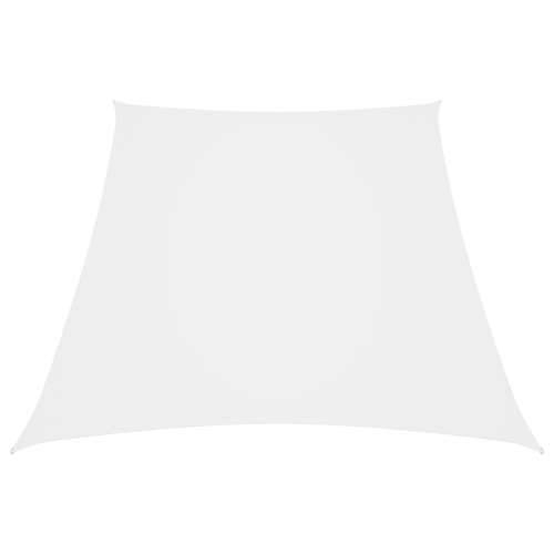 Jedro protiv sunca od tkanine Oxford trapezno 3/5 x 4 m bijelo