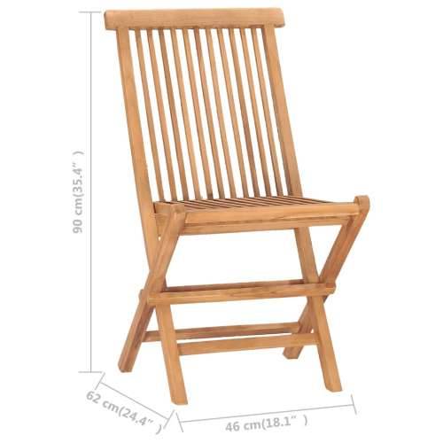 9-dijelni sklopivi vrtni blagovaonski set od masivne tikovine - 160 x 80 x 75 cm Bez naslona za ruke Ovalno 8 Cijena