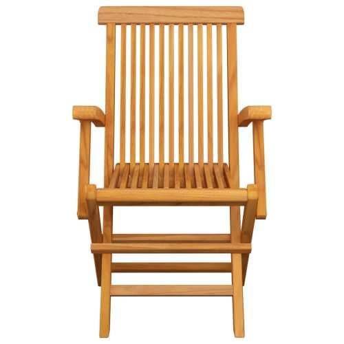 9-dijelni sklopivi vrtni blagovaonski set od masivne tikovine - 160 x 80 x 75 cm S naslonom za ruke Ovalno 8 Cijena