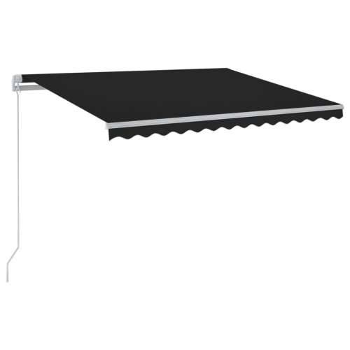 Tenda na ručno uvlačenje s LED svjetlima 350 x 250 cm antracit - Antracit 350 x 250 cm 1 Cijena