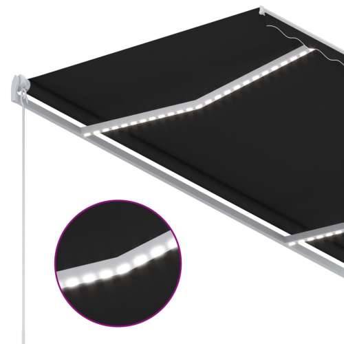 Tenda na ručno uvlačenje s LED svjetlima 350 x 250 cm antracit - Antracit 350 x 250 cm 1 Cijena