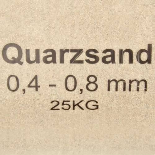 Filtarski pijesak 25 kg 0,4 - 0,8 mm Cijena