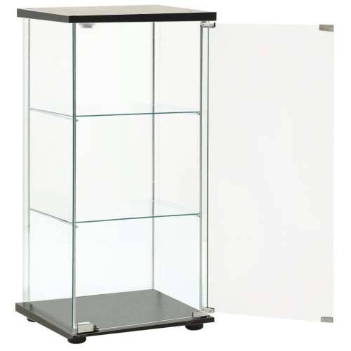 Ormarić za pohranu od kaljenog stakla crni - Crna 42.5 x 36.5 x 86 cm 1 Cijena
