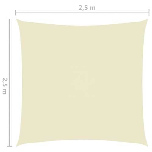 Jedro za zaštitu od sunca od tkanine četvrtasto 2,5x2,5 m krem Cijena