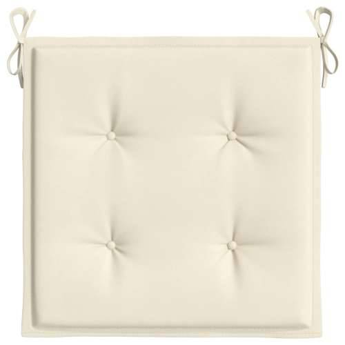 Jastuci za vrtne stolice 2 kom krem 40x40x4 cm od tkanine - Krema 40 x 40 x 3 cm 2 Cijena