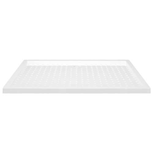 Podloga za tuširanje s točkicama bijela 80 x 120 x 4 cm ABS - 80 x 120 x 4 cm Cijena