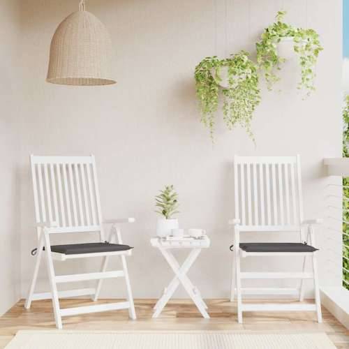 Jastuci za vrtne stolice 2 kom antracit 40x40x4 cm od tkanine - Antracit 40 x 40 x 3 cm 2 Cijena
