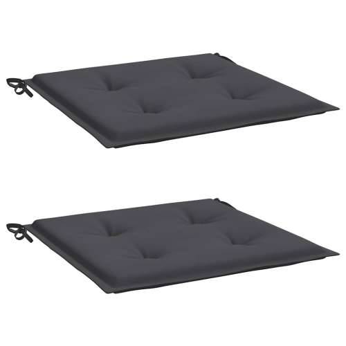 Jastuci za vrtne stolice 2 kom antracit 40x40x4 cm od tkanine - Antracit 40 x 40 x 3 cm 2 Cijena