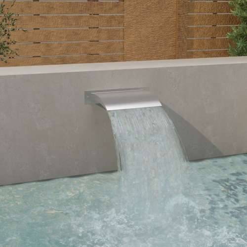 Fontana za bazen srebrna 45x26x13 cm od nehrđajućeg čelika Cijena
