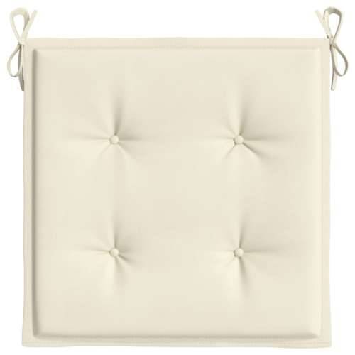 Jastuci za vrtne stolice 6 kom krem 50x50x3 cm tkanina Oxford Cijena
