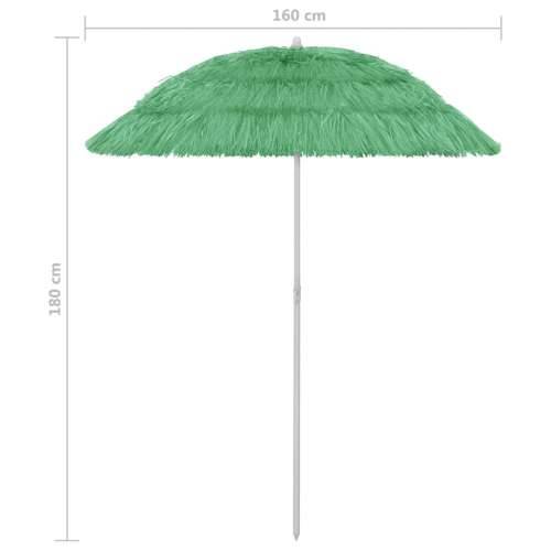 Suncobran za plažu Hawaii zeleni 180 cm - Zelena 180 cm 1 Cijena