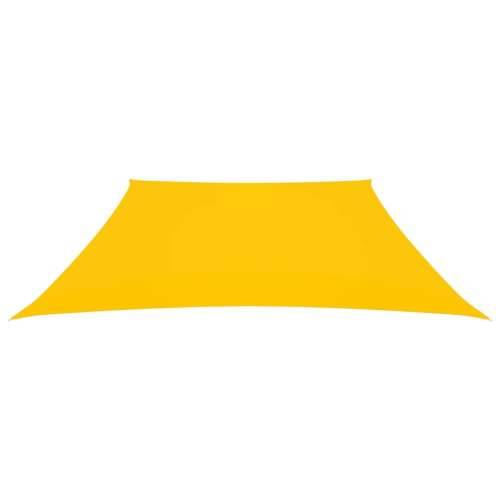 Jedro protiv sunca od tkanine Oxford trapezno 2/4 x 3 m žuto Cijena