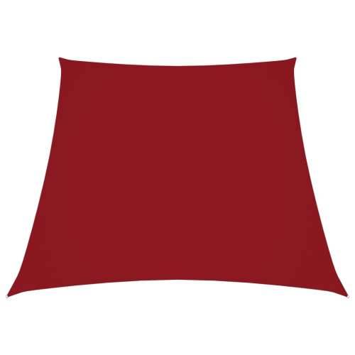Jedro protiv sunca od tkanine Oxford trapezno 2/4 x 3 m crveno Cijena