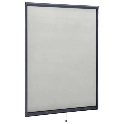 Zaslon protiv insekata za prozore antracit 130 x 170 cm Cijena