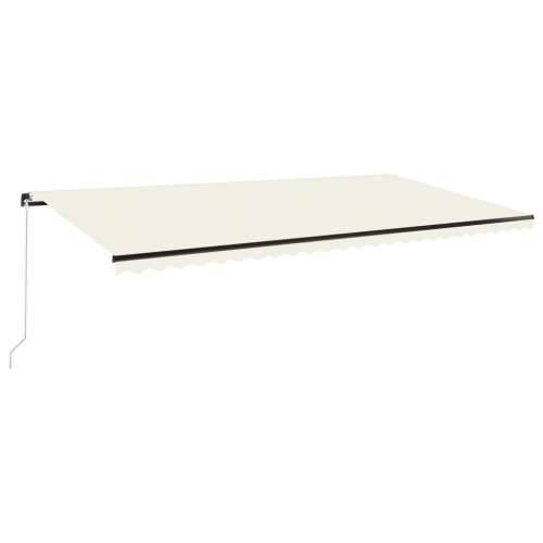 Tenda na ručno uvlačenje 600 x 350 cm krem - Krema 600 x 350 cm 1 Cijena