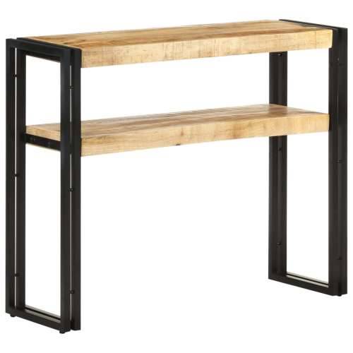 Konzolni stol 90 x 30 x 75 cm od grubog drva manga - 1 90 cm grubo drvo manga Cijena