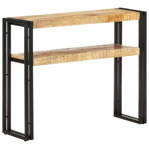 Konzolni stol 90 x 30 x 75 cm od grubog drva manga - 1 90 cm grubo drvo manga Cijena