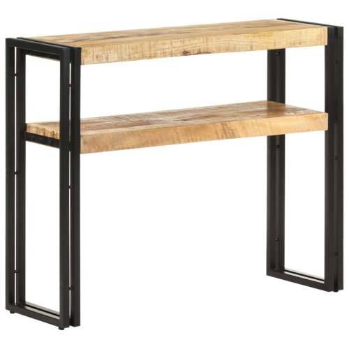 Konzolni stol 90 x 30 x 75 cm od grubog drva manga - 1 90 cm grubo drvo manga Cijena