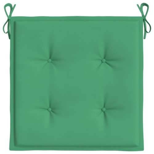 Jastuci za vrtne stolice 4 kom zeleni 50x50x3 cm tkanina Oxford Cijena