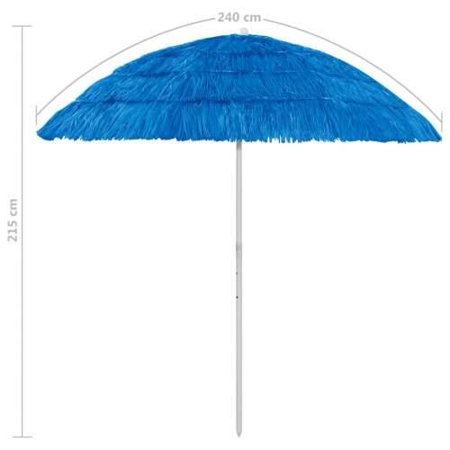 Suncobran za plažu Hawaii plavi 240 cm Cijena