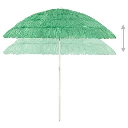 Suncobran za plažu Hawaii zeleni 240 cm - Zelena 240 cm 1 Cijena