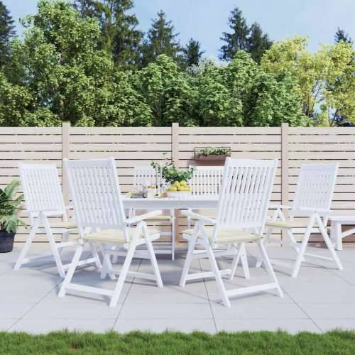 Jastuci za vrtne stolice 6 kom krem 40x40x4 cm od tkanine - Krema 40 x 40 x 3 cm 6 Cijena