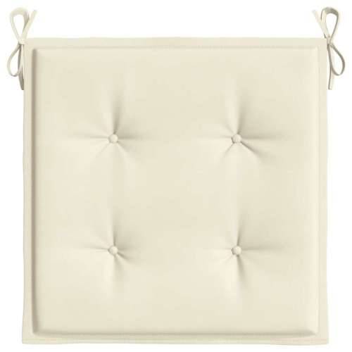 Jastuci za vrtne stolice 6 kom krem 40x40x4 cm od tkanine - Krema 40 x 40 x 3 cm 6 Cijena