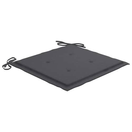 5-dijelni sklopivi vrtni blagovaonski set od bambusa - Antracit 40 x 40 x 3 cm 4 Cijena