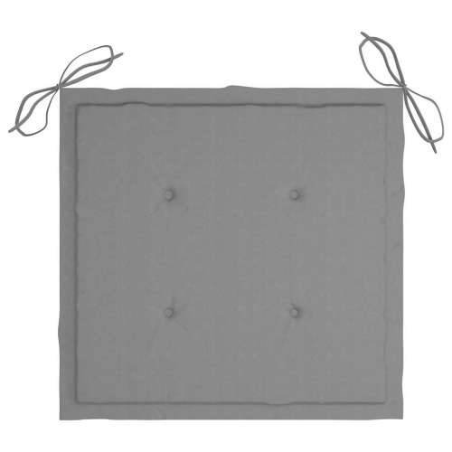 5-dijelni sklopivi vrtni blagovaonski set od bambusa - Siva 40 x 40 x 4 cm 4 Cijena
