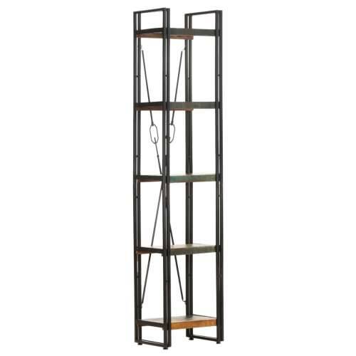 Police za knjige s 5 razina 40x30x180 cm od obnovljenog drva - Smeđa 1 180 cm 40 cm Cijena