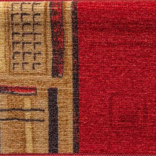 Ljepljivi tepisi za stepenice 15 kom 65x21x4 cm crveni - Crvena 15 Pravokutno Cijena