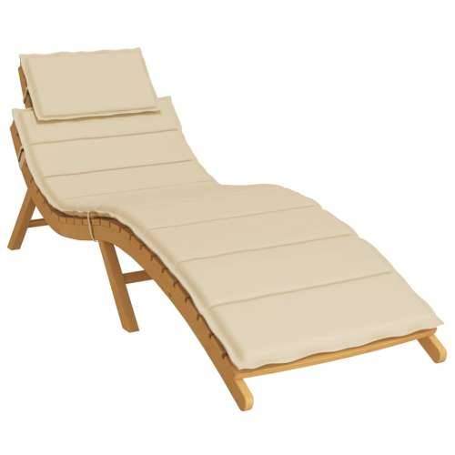 Jastuk za ležaljku bež 186x58x4 cm od tkanine Oxford - Bež 1 Cijena