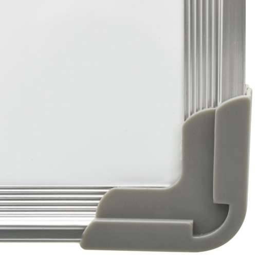 Magnetna ploča bijela 110 x 60 cm čelična Cijena