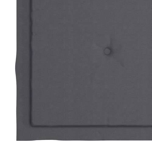 Sklopive vrtne stolice s jastucima 2 kom od bambusa - Antracit 2 40 x 40 x 4 cm 1 Cijena