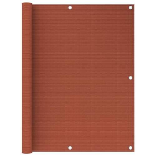 Balkonski zastor terakota 120 x 600 cm HDPE - Terakota 120 x 600 cm Cijena