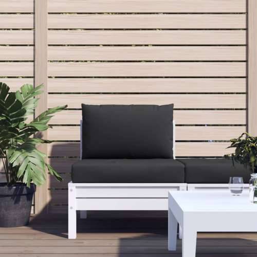 Jastuci za sofu od paleta 2 kom crni od tkanine - Crna 1 srednja sofa Cijena