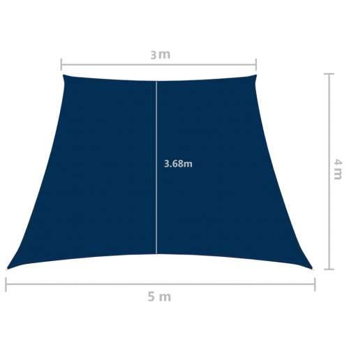 Jedro protiv sunca od tkanine Oxford trapezno 3/5 x 4 m plavo Cijena