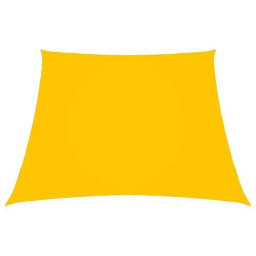 Jedro protiv sunca od tkanine Oxford trapezno 3/5 x 4 m žuto Cijena