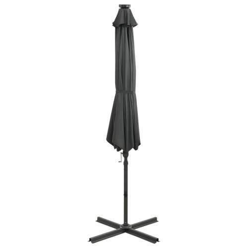 Konzolni vrtni suncobran sa stupom LED 300 cm antracit - Antracit 300 cm 1 Cijena